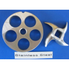 #12 x 3/4" PLATE & Meat Grinder SUPER SWIRL KNIFE BLADE